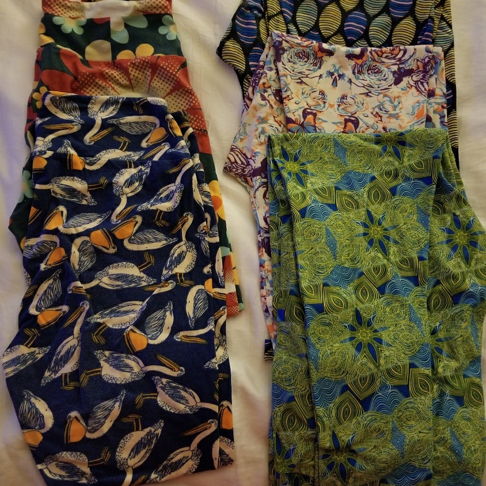 Lularoe leggings tc & os